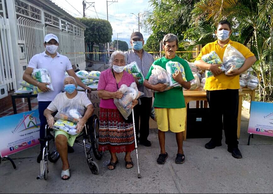 Campaña de Recolección de alimentos a familias en 
